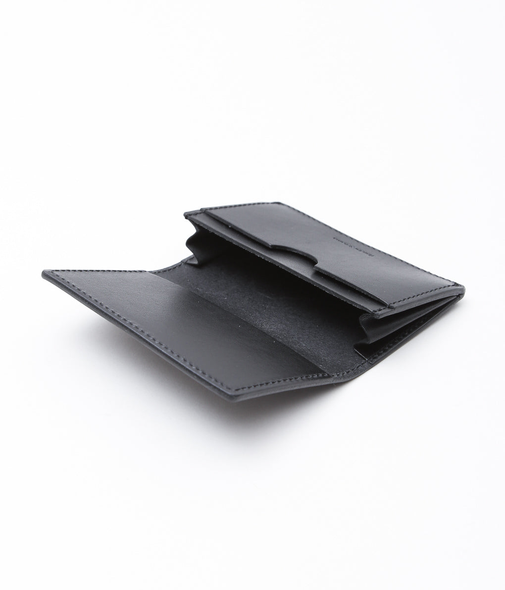 HENDER SCHEME ''FOLDED CARD CASE'' (BLACK)