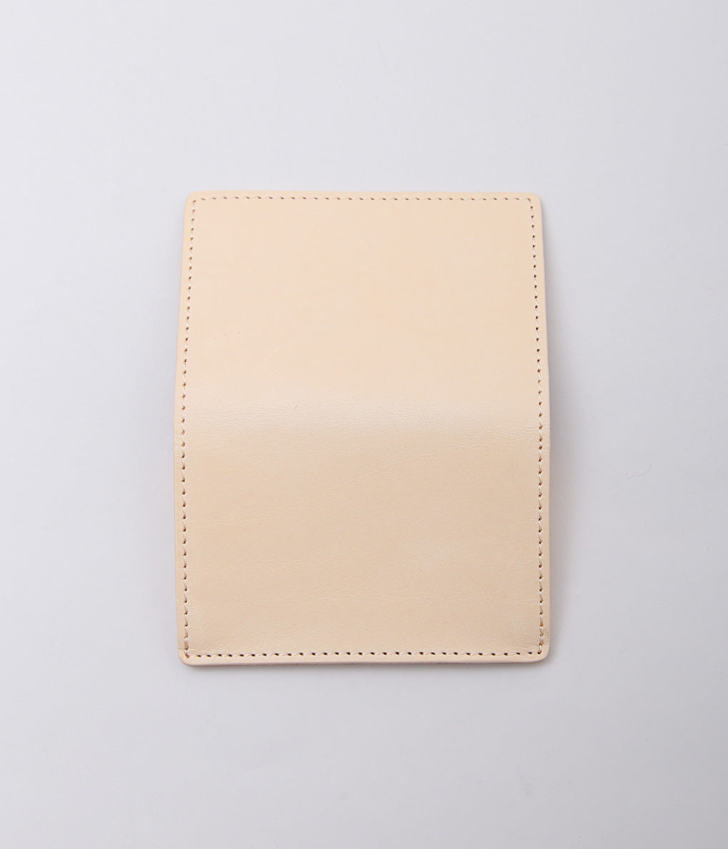 HENDER SCHEME ''FOLDED CARD CASE'' (NATURAL)