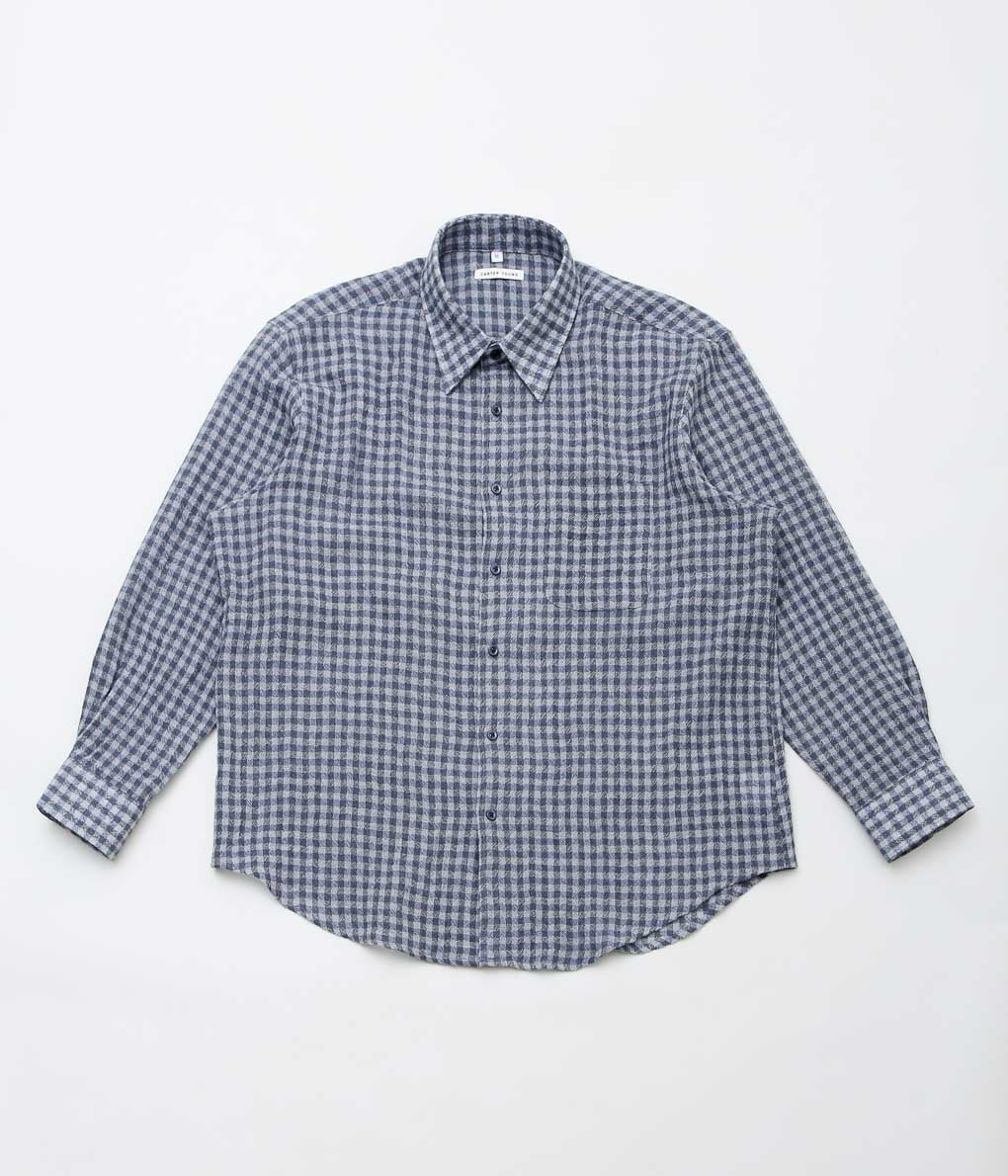 CARTER YOUNG ''HUGO SHIRT'' (SKY/ARCTIC CHECK)