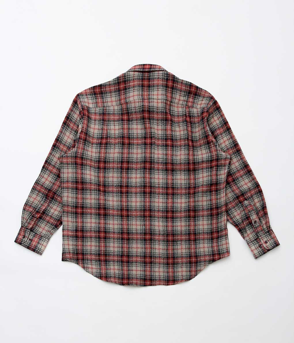 CARTER YOUNG ''HUGO SHIRT'' (RED/MILTI PLAID)