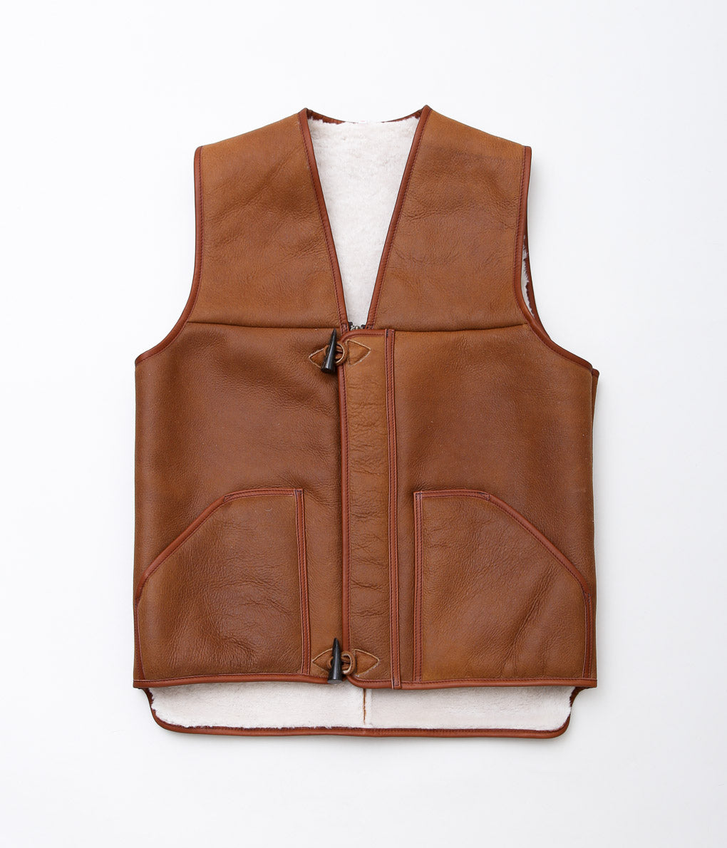 LE SAC DU BERGER ''GILET BOUTON'' (TAN)