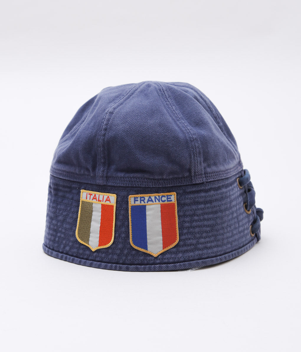 BODE ''PATCHED SAILOR CAP'' (BLUE)