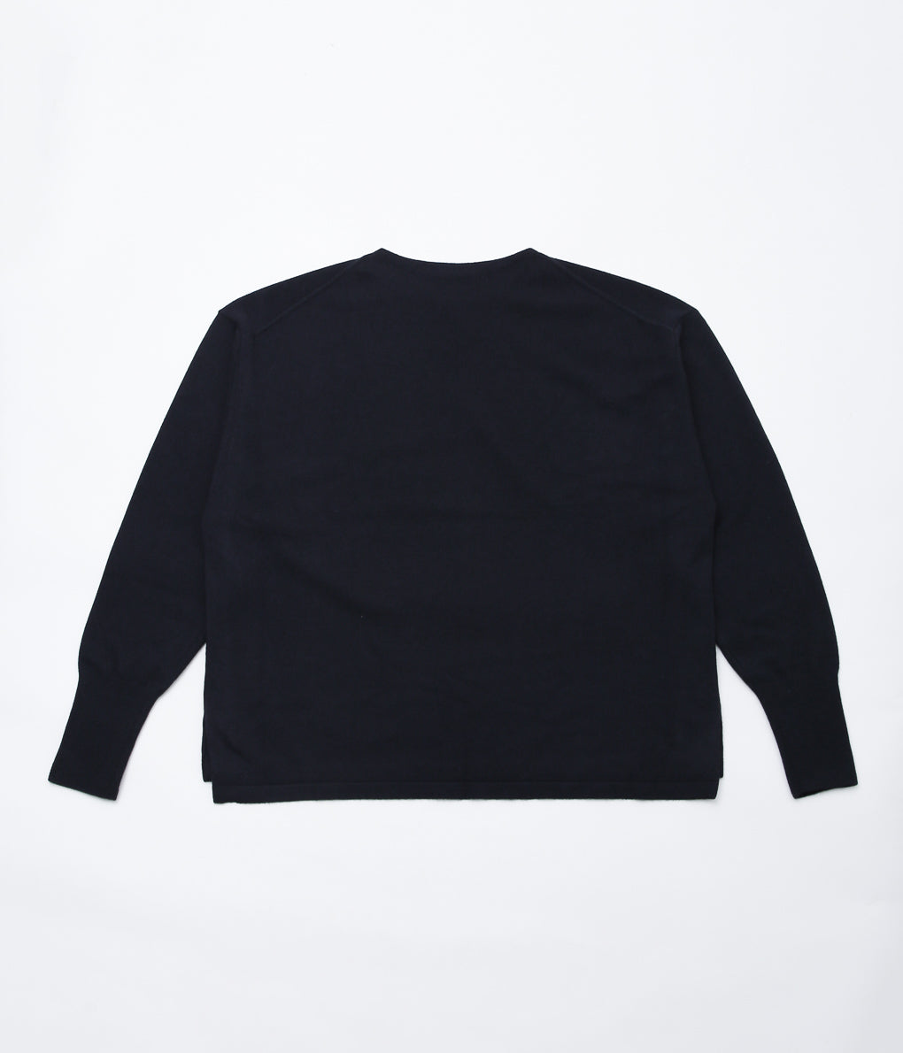 COMOLI ''Cashmere COMOLI Knit'' (NAVY)