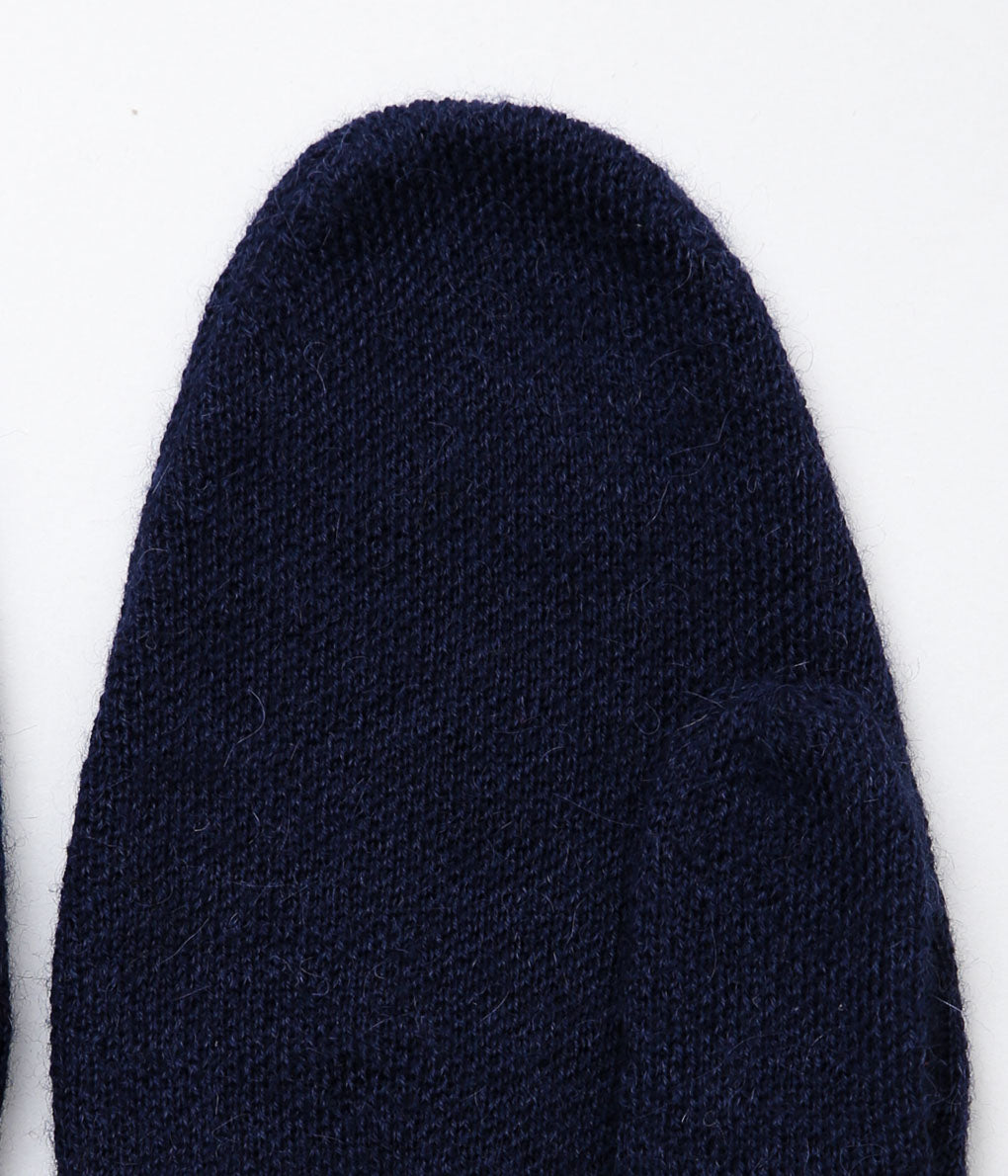 BODE ''SPORTING JACQUARD MITTEN'' (NAVY MAROON)