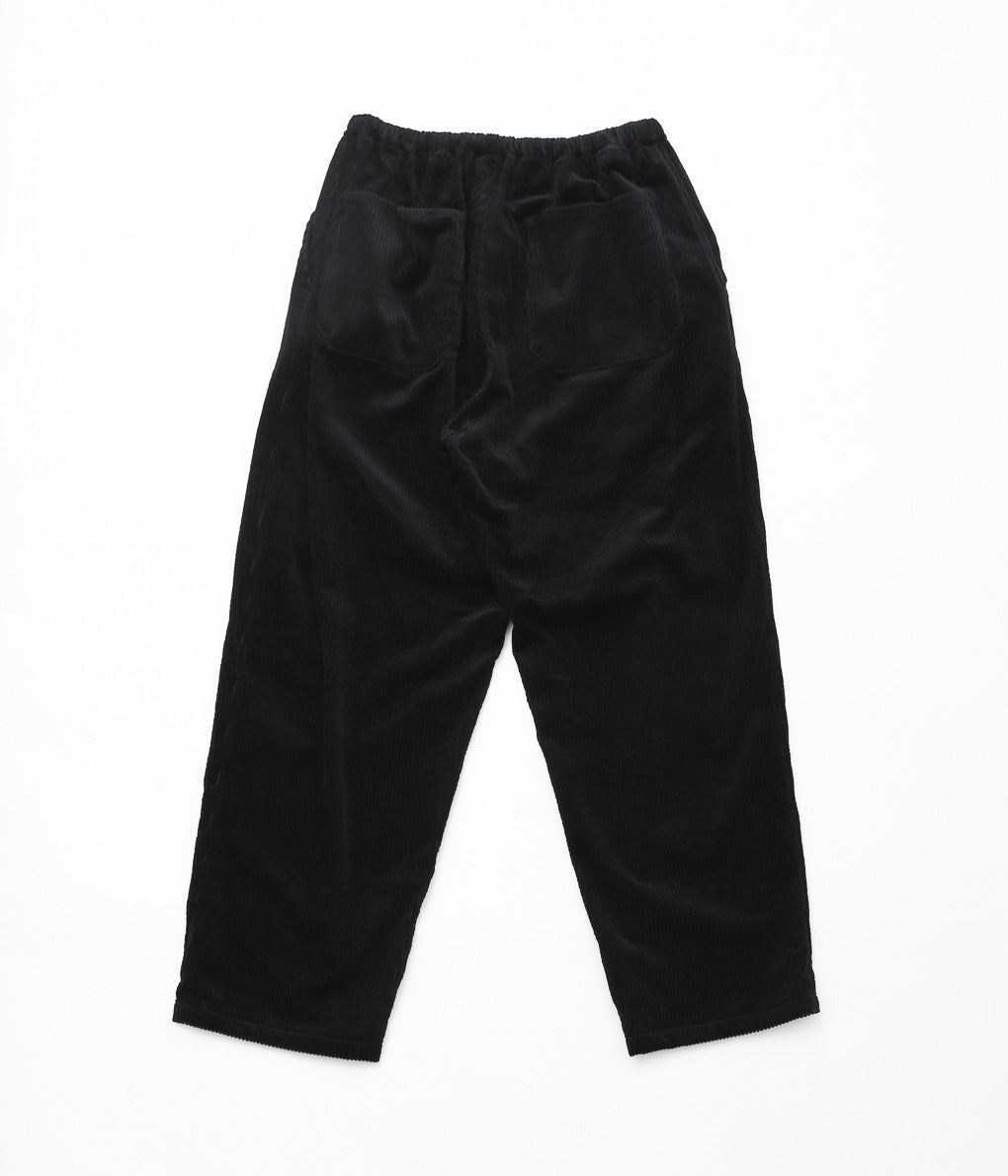 COMOLI ''Corduroy Drawstring Pants'' (BLACK)