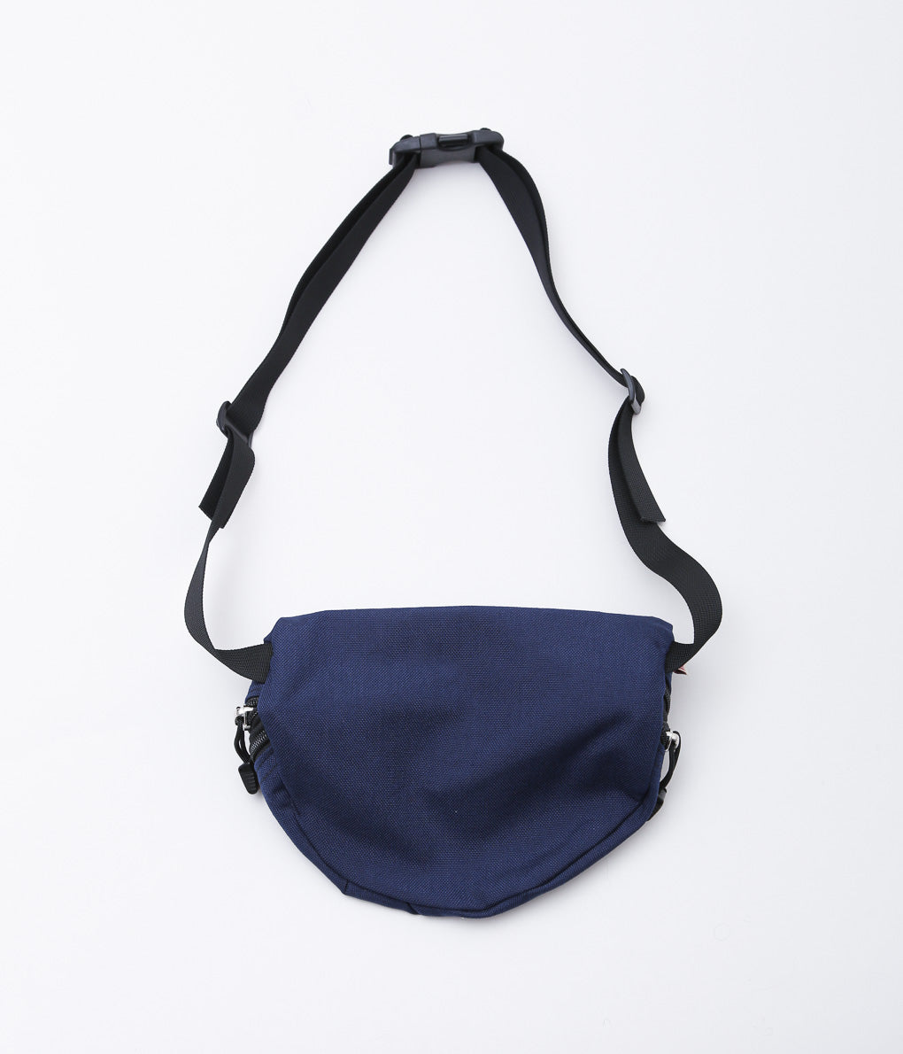 BATTLE LAKE ''WAIST POUCH DOUBLE ZIPPER'' (NAVY)