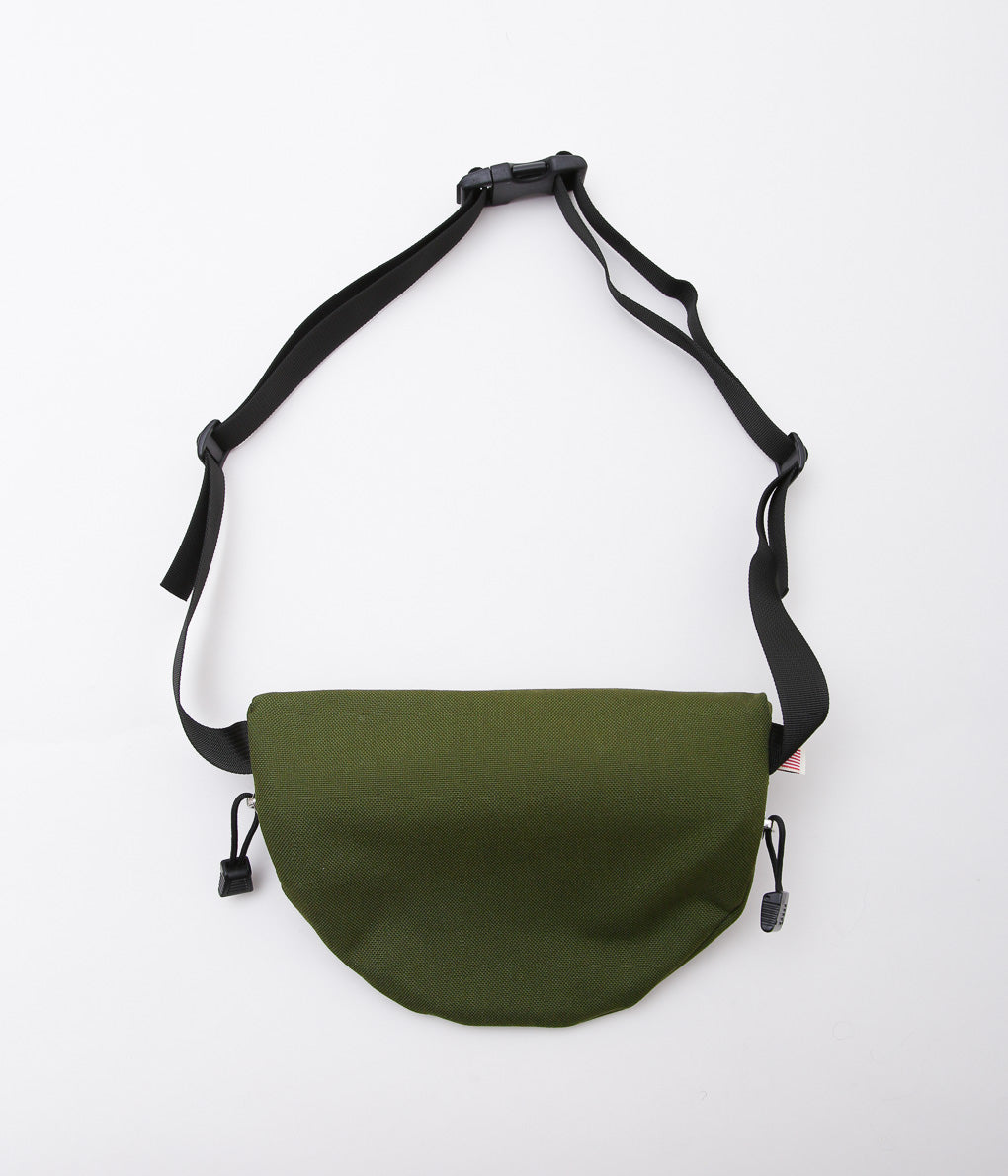 BATTLE LAKE ''WAIST POUCH DOUBLE ZIPPER'' (OLIVE)