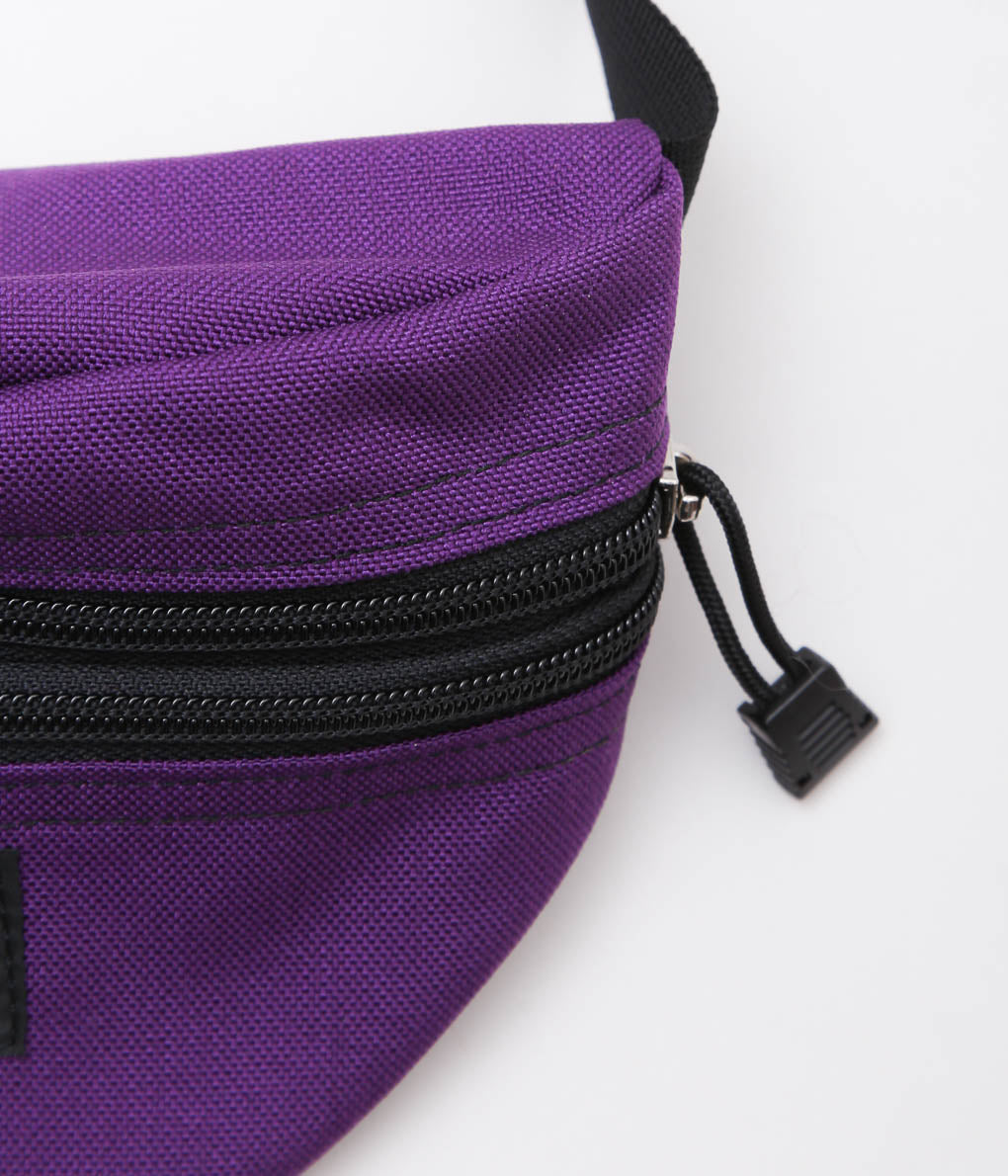 BATTLE LAKE ''WAIST POUCH DOUBLE ZIPPER'' (IRIS)