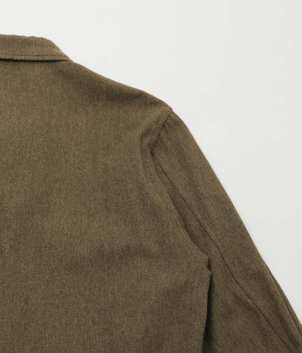 COMOLI ''KHAKI BDU JACKET'' (KHAKI)