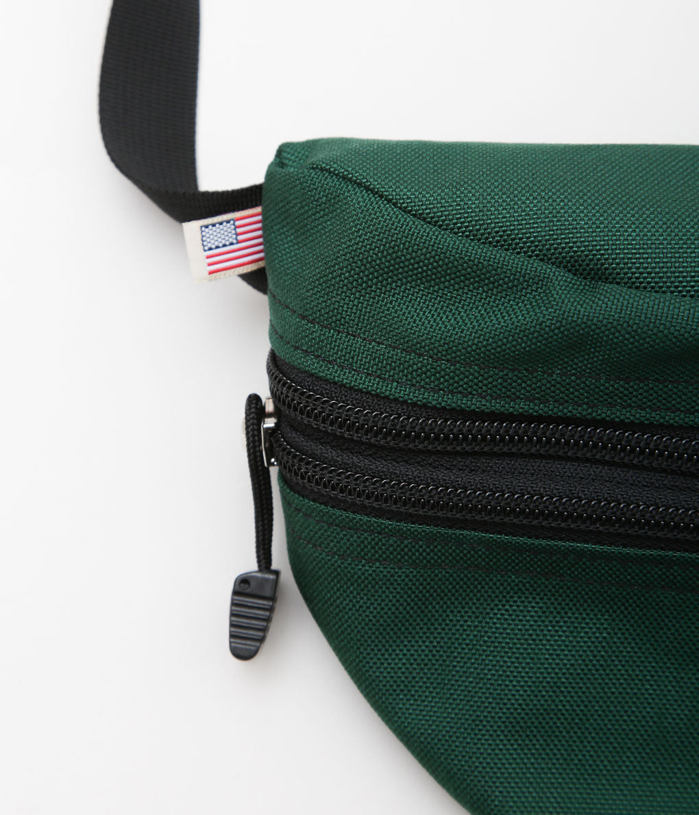 BATTLE LAKE ''WAIST POUCH DOUBLE ZIPPER'' (FOREST)