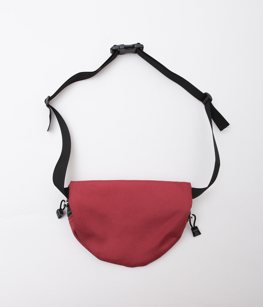 BATTLE LAKE ''WAIST POUCH DOUBLE ZIPPER'' (CRIMSON)