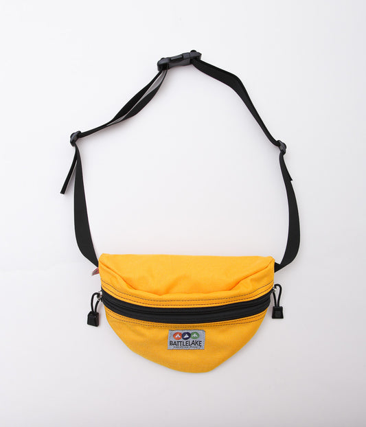 BATTLE LAKE ''WAIST POUCH DOUBLE ZIPPER'' (SUNSHINE)