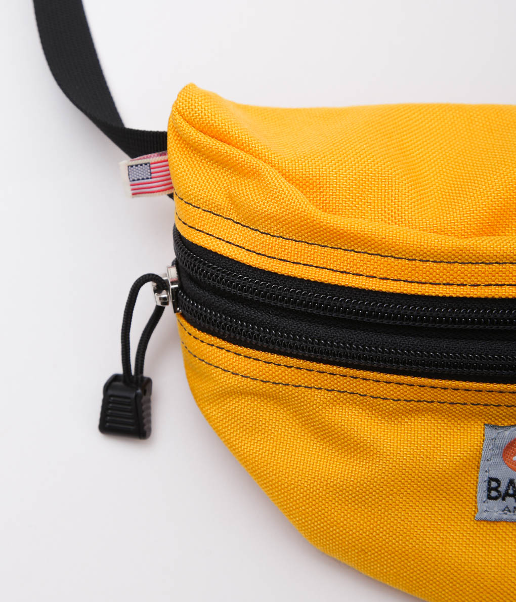 BATTLE LAKE ''WAIST POUCH DOUBLE ZIPPER'' (SUNSHINE)