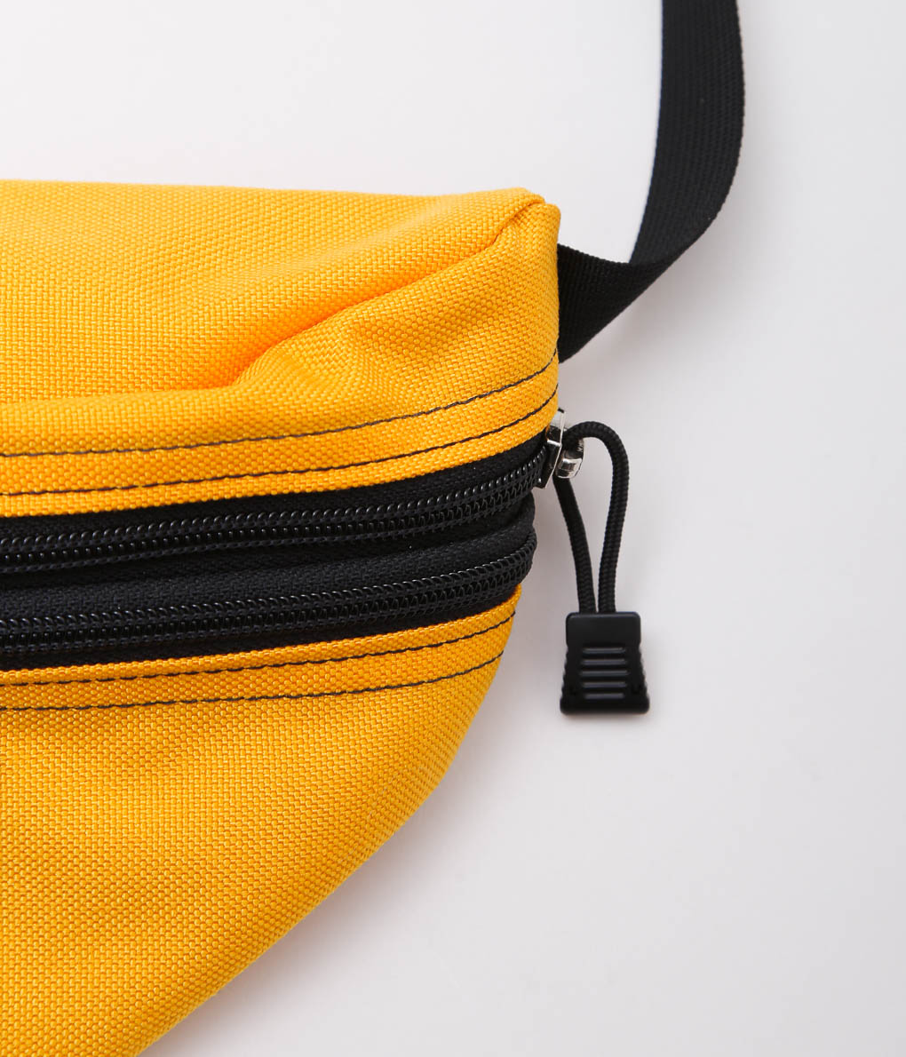 BATTLE LAKE ''WAIST POUCH DOUBLE ZIPPER'' (SUNSHINE)