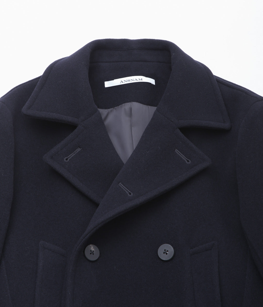 ANSNAM ''PEA COAT'' (DARK NAVY)