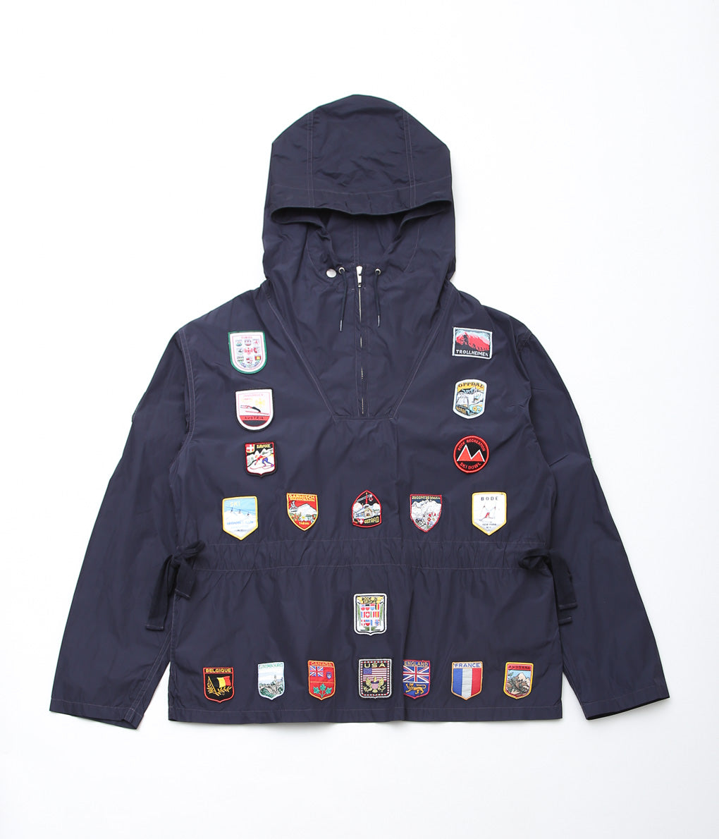 BODE ''INTERRAIL ANORAK'' (NAVY MULTI)