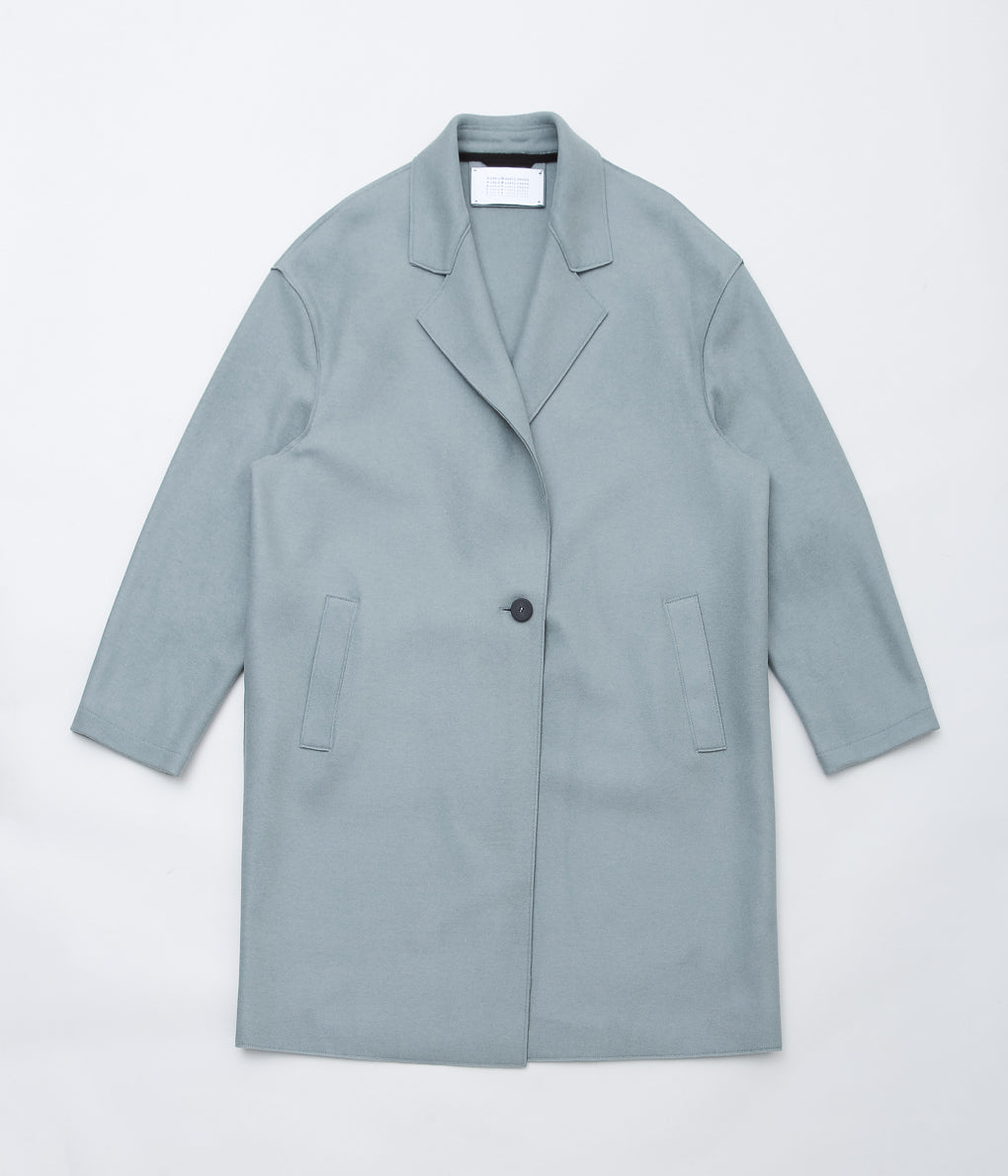 HARRIS WHARF LONDON ''WOMEN OVERSIZED COAT CASHMERE BLEND'' (SAGE GREEN)