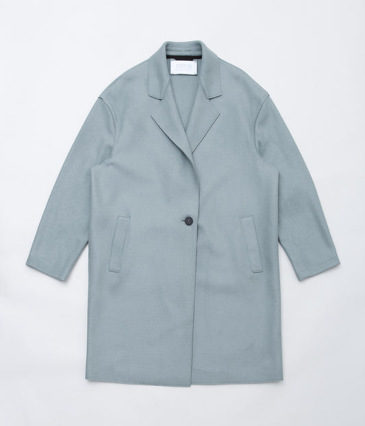 HARRIS WHARF LONDON ''WOMEN OVERSIZED COAT CASHMERE BLEND'' (SAGE GREEN)