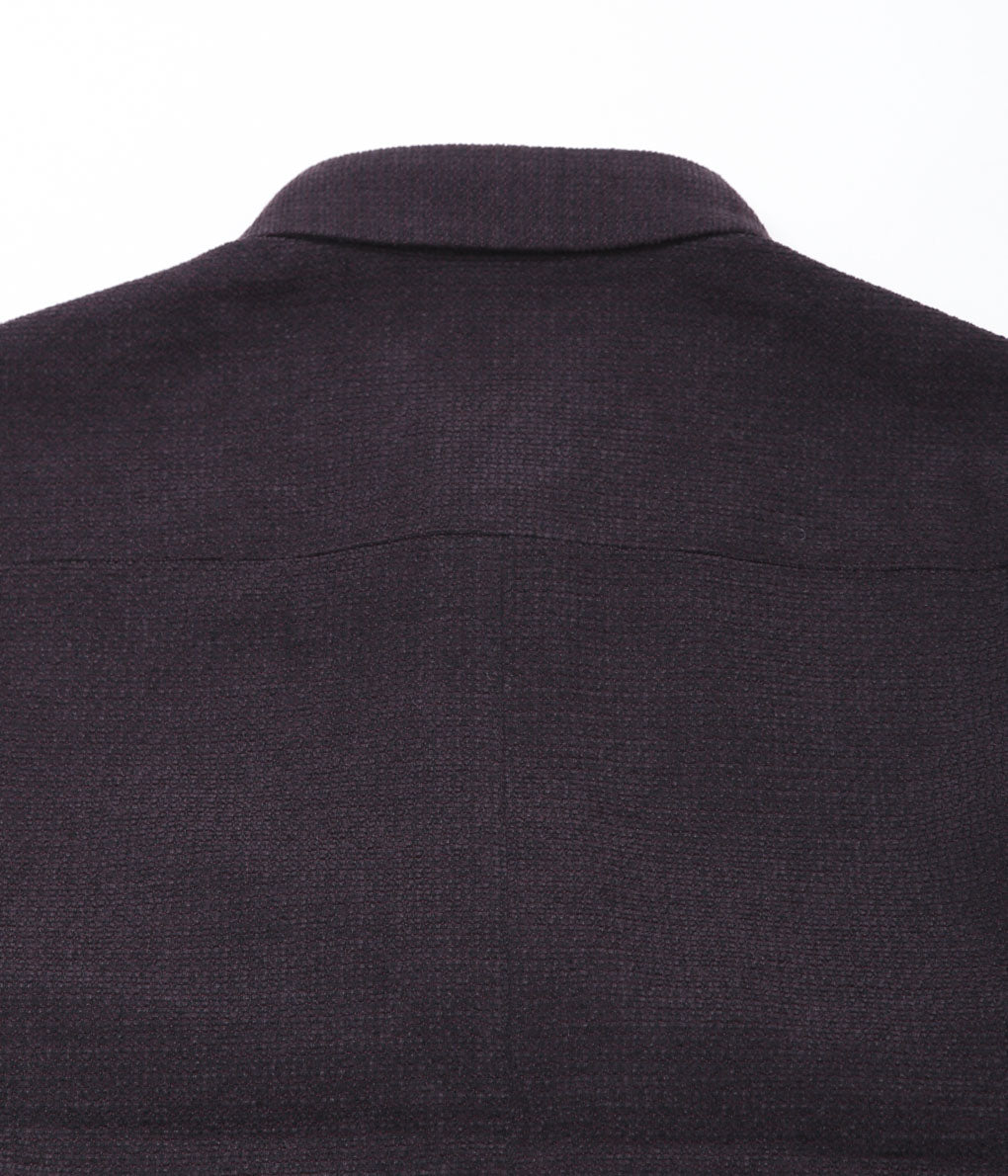 GORSCH ''WOOL RAYON VELVET YARN COVER JACKET'' (BROWN)