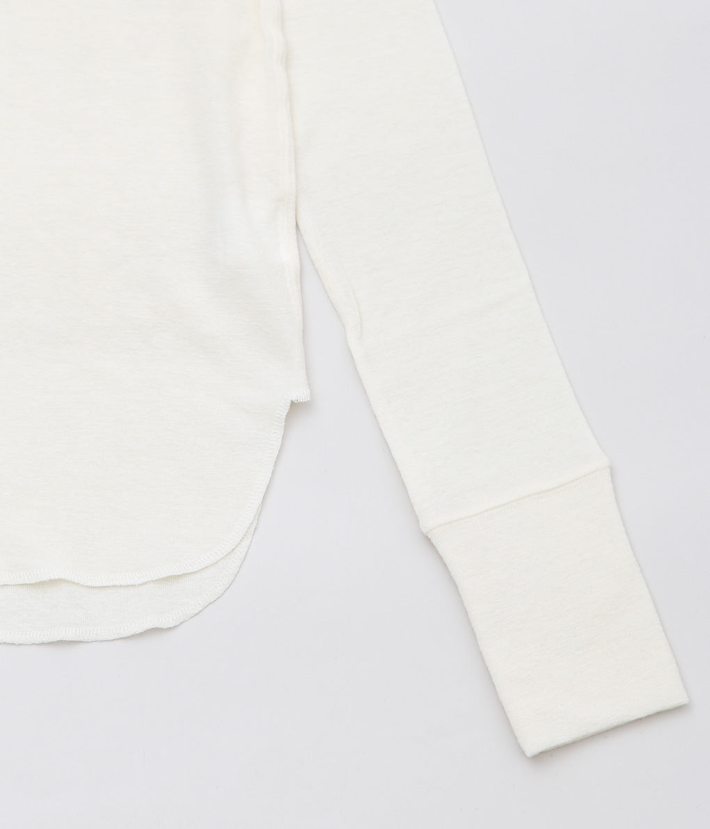 JONNLYNX ''WOOL RIB TEE'' (WHITE)