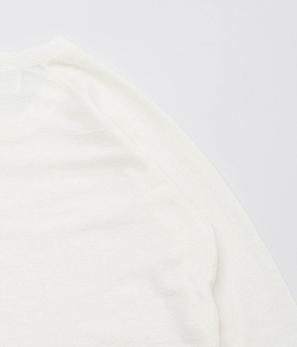 JONNLYNX ''WOOL RIB TEE'' (WHITE)