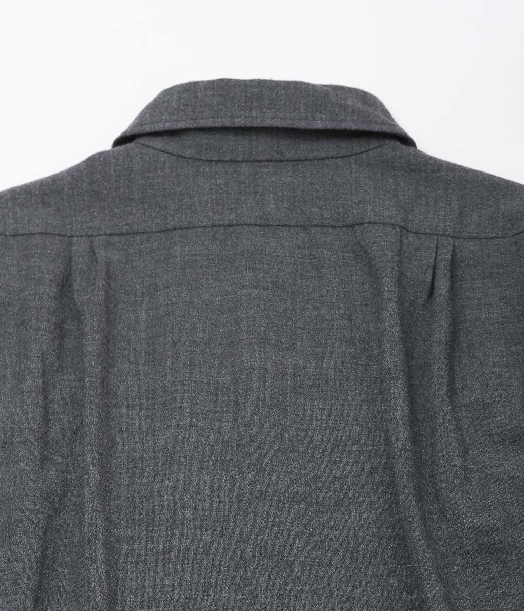 GORSCH ''BUMPY WOOL BAUER SHIRT'' (GREY)