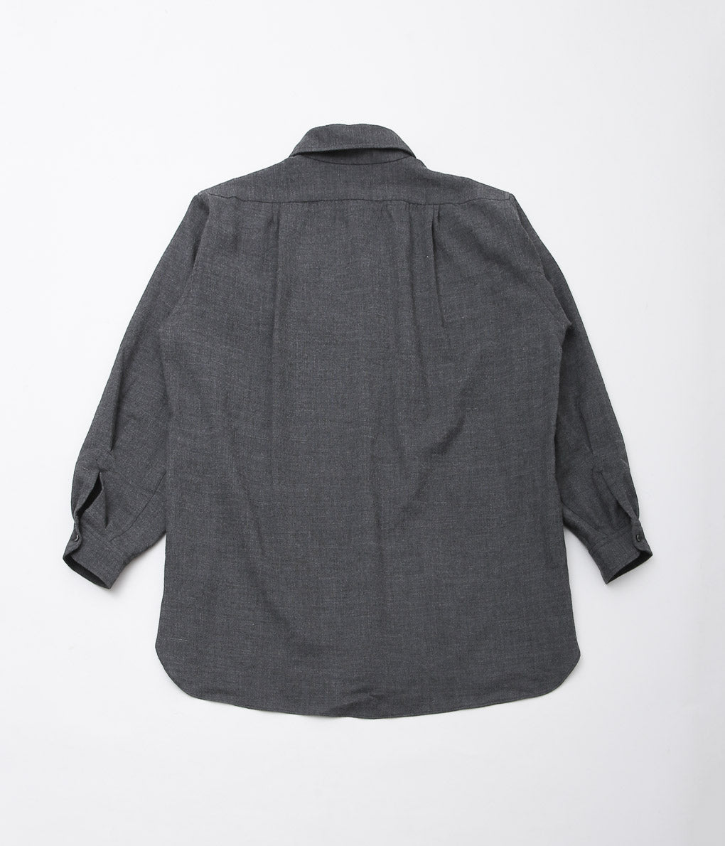 GORSCH ''BAUER YAK MIXED COTTON PULLOVER SHIRT'' (GREY)