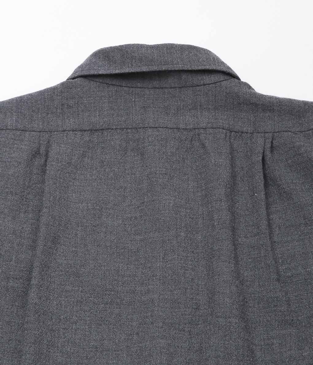 GORSCH ''BAUER BUMPY WOOL PULLOVER SHIRT'' (GREY)