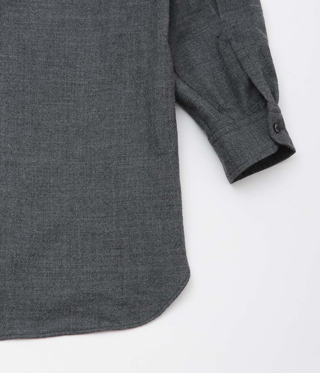 GORSCH ''BAUER BUMPY WOOL PULLOVER SHIRT'' (GREY)