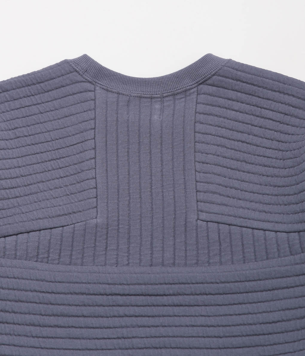 JONNLYNX ''QUILT BORDER PULLOVER'' (GREYBLUE)