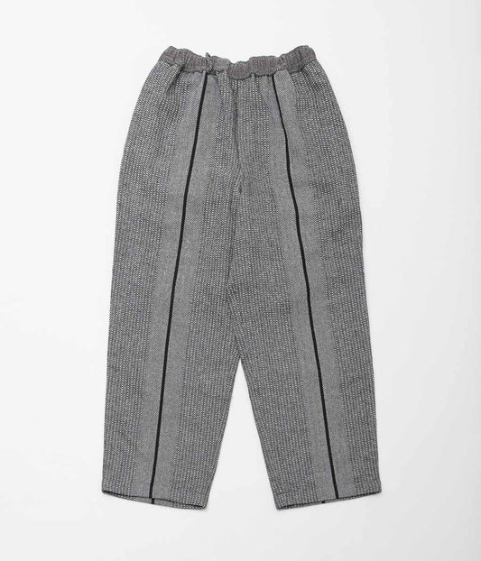 GORSCH ''HAND WOVEN WOOL EASY TROUSERS ''(GREGE)