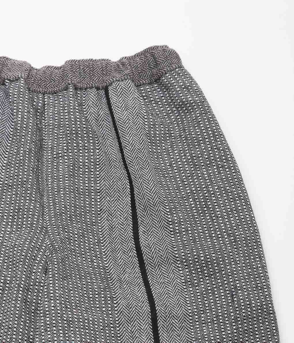 GORSCH ''HAND WOVEN WOOL EASY TROUSERS '' (GREGE)