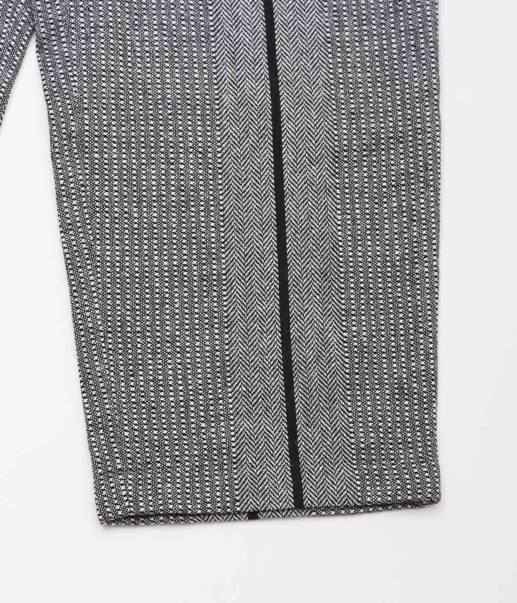 GORSCH ''HAND WOVEN WOOL EASY TROUSERS '' (GREGE)