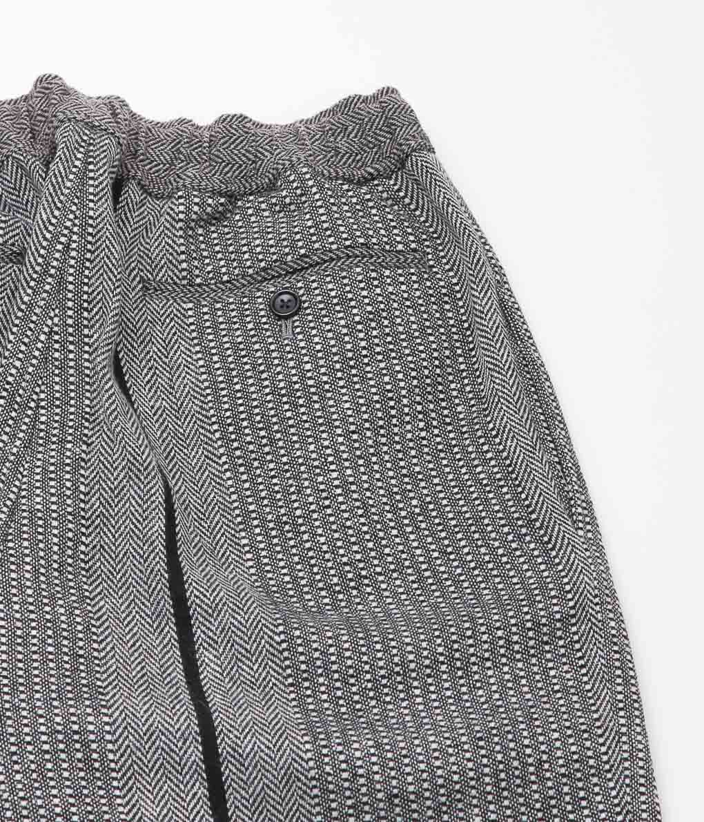 GORSCH ''HAND WOVEN WOOL EASY TROUSERS '' (GREGE)