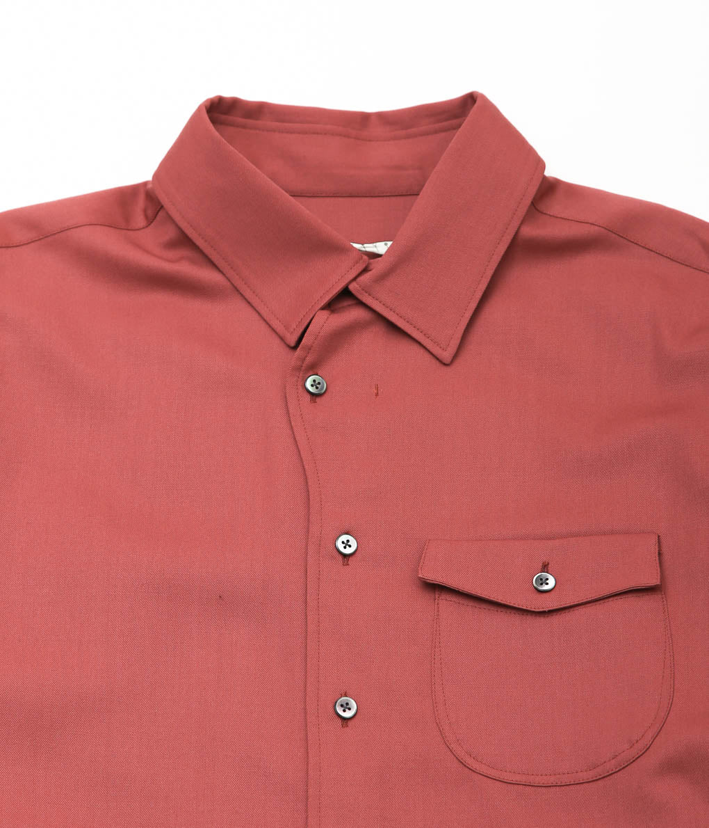 GORSCH ''SLIP ON MELTY WOOL SHIRT'' (RASPBERRY)