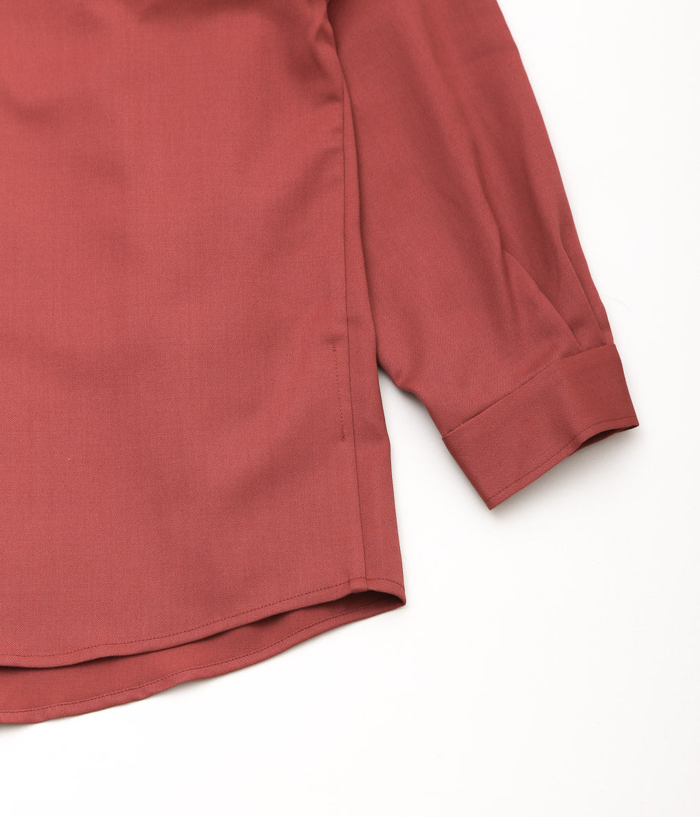 GORSCH ''SLIP ON MELTY WOOL SHIRT'' (RASPBERRY)