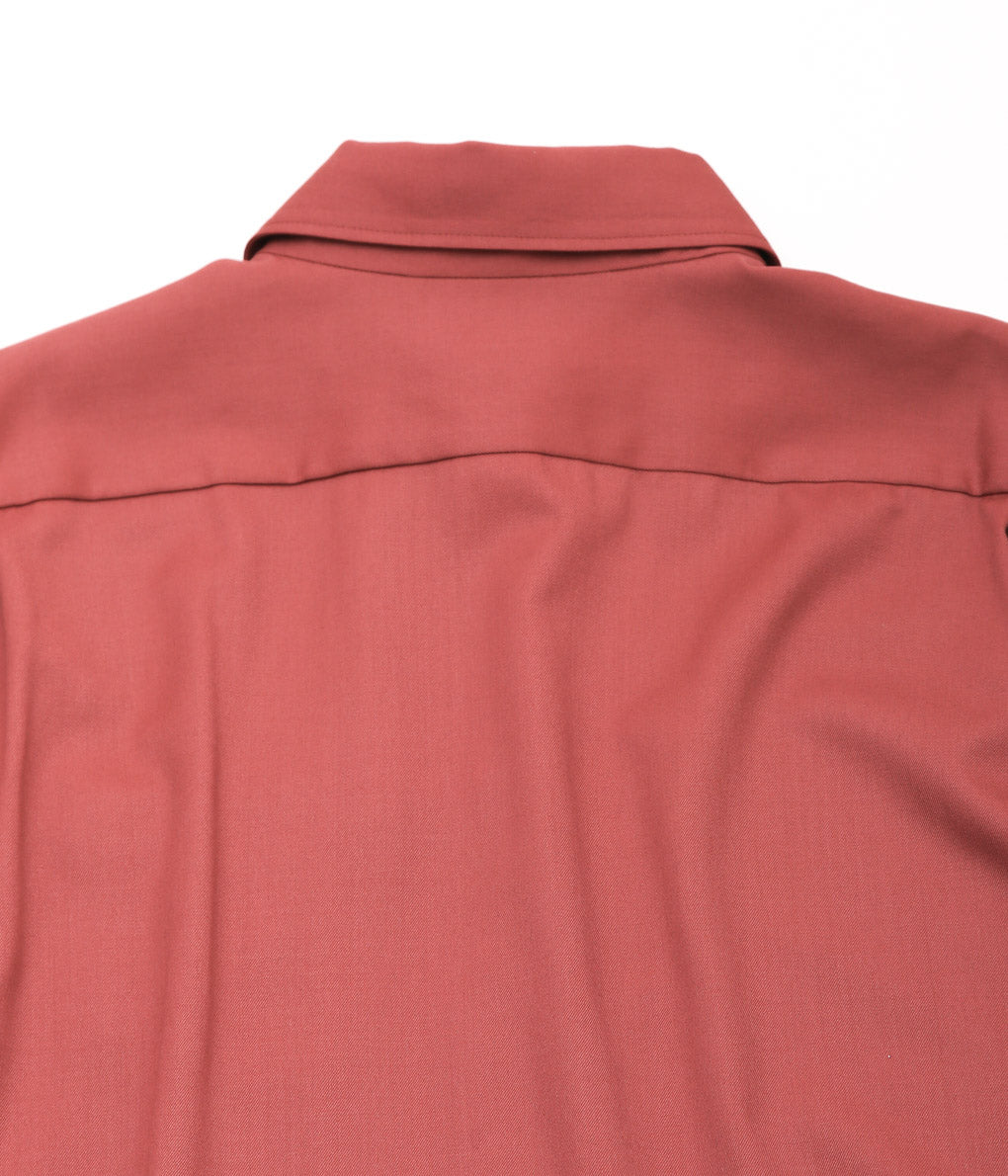 GORSCH ''SLIP ON MELTY WOOL SHIRT'' (RASPBERRY)