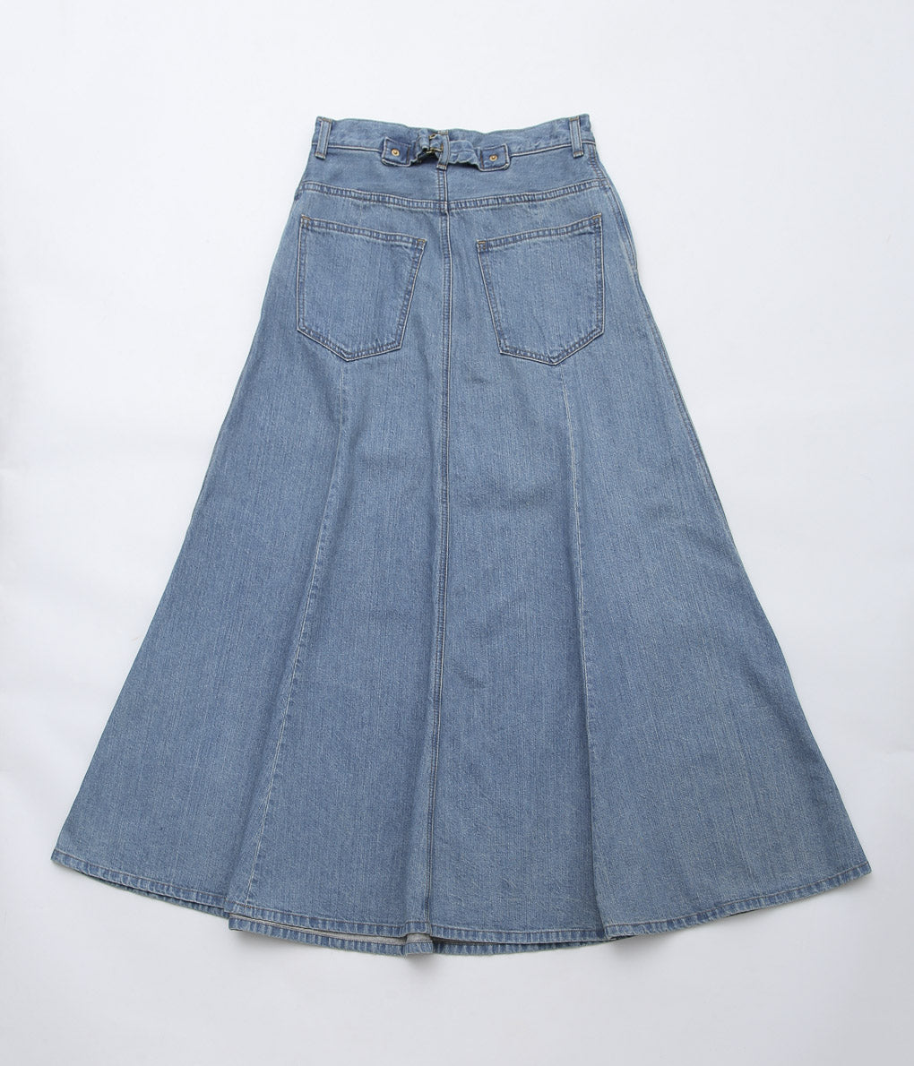 TU ES MON TRESOIR ''THE TOPAZ DENIM SKIRT'' (SOLID 3YEAR)