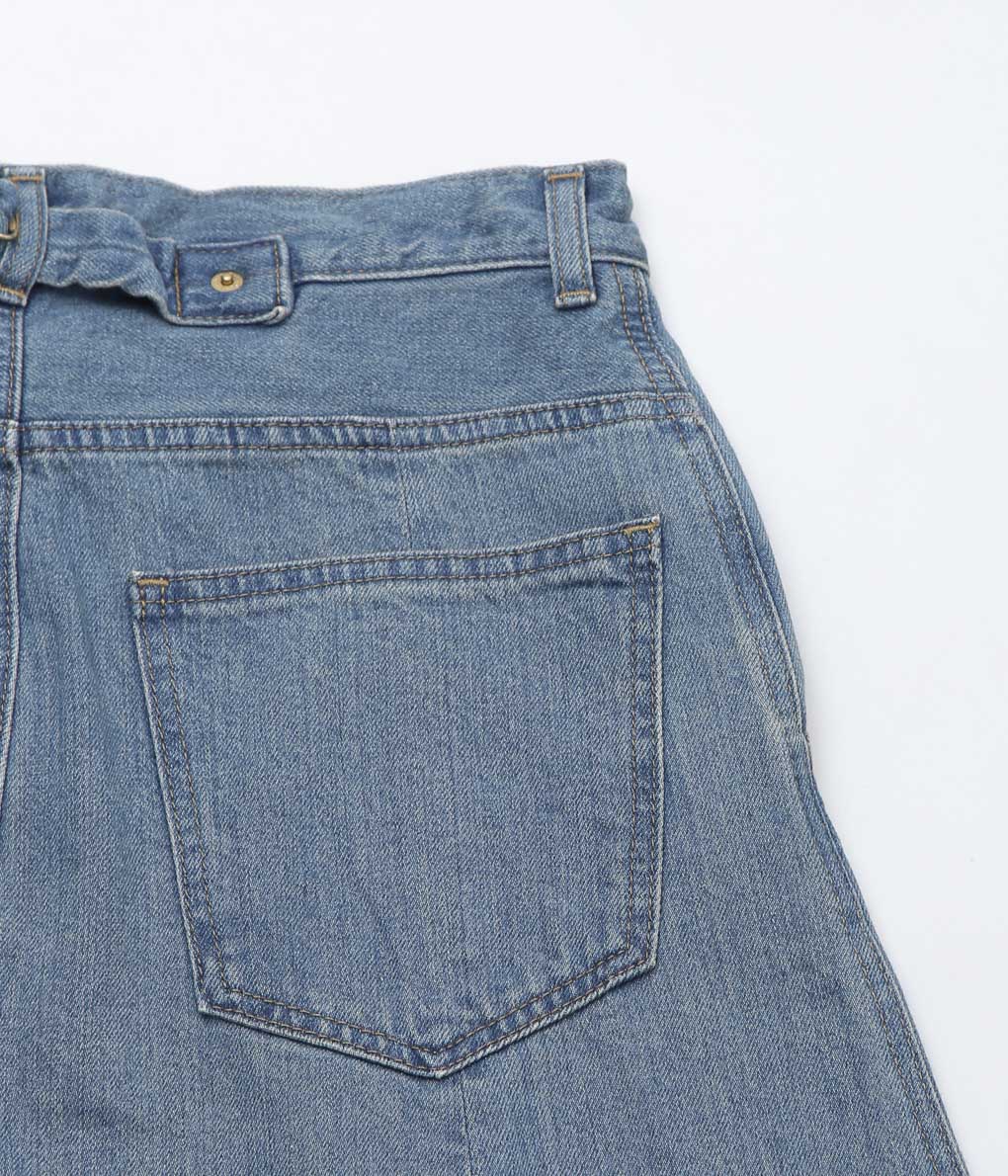 TU ES MON TRESOIR ''THE TOPAZ DENIM SKIRT'' (SOLID 3YEAR)