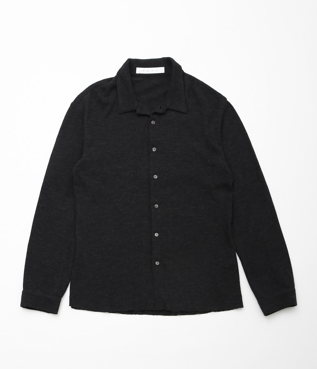 K`ANG ''MENS RELAXED FIT SHIRT'' (DARK GREY / DARK SAND)