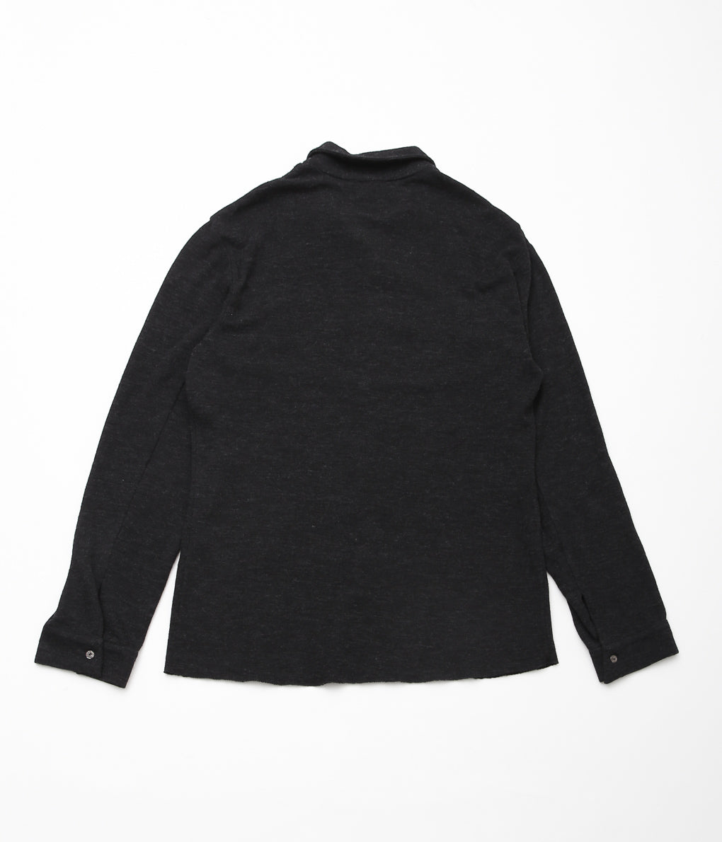 K`ANG ''MENS RELAXED FIT SHIRT'' (DARK GREY / DARK SAND)