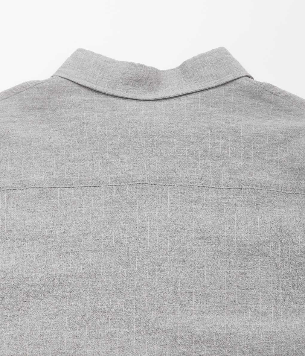 K`ANG ''UNISEX OVERSIZE 2-PATCH-POCKET SHIRT'' (GREY)