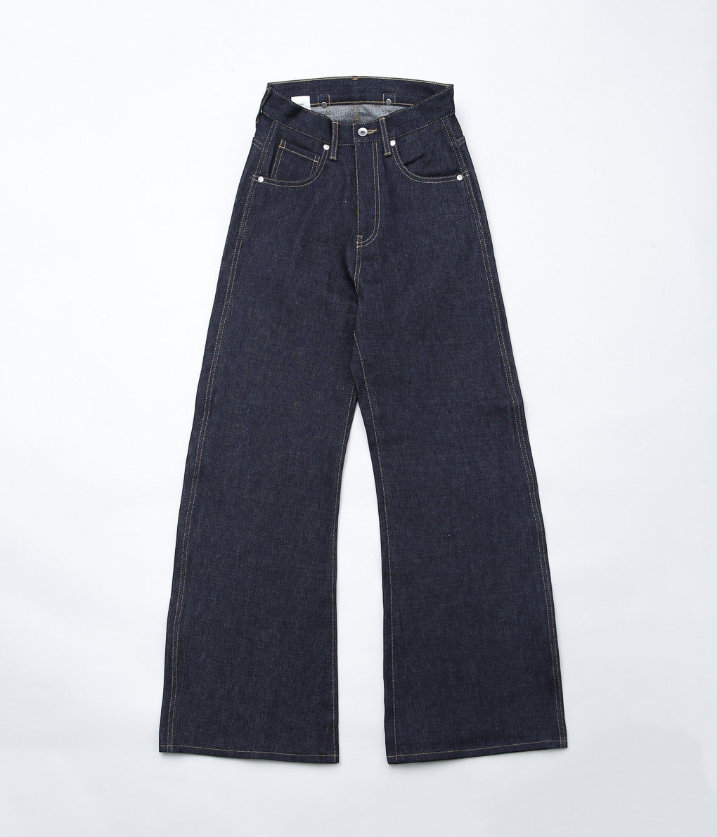 PAN ''DENIM BAGGY ROLL PANTS'' (RAW)