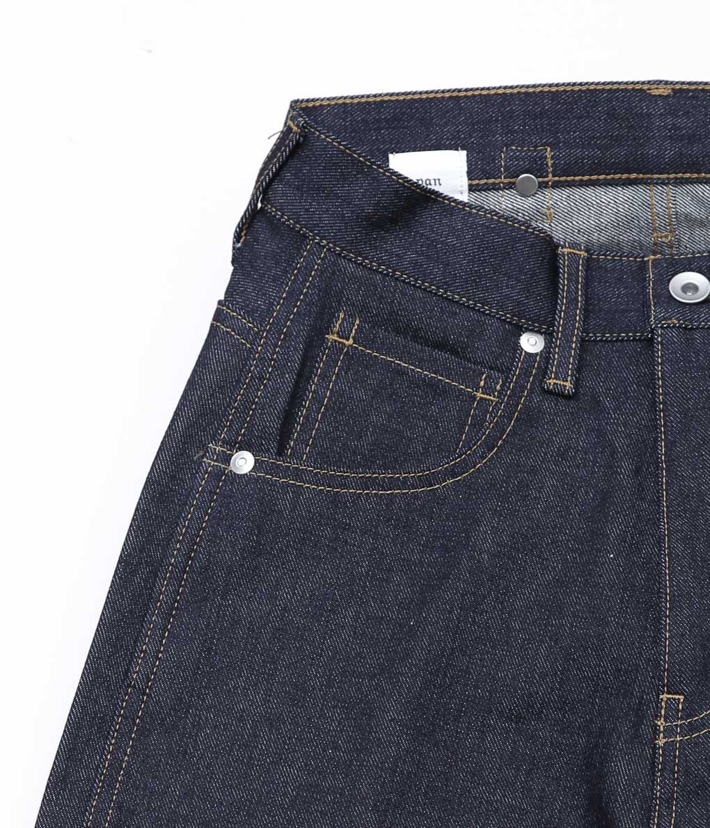 PAN ''DENIM BAGGY ROLL PANTS'' (RAW)