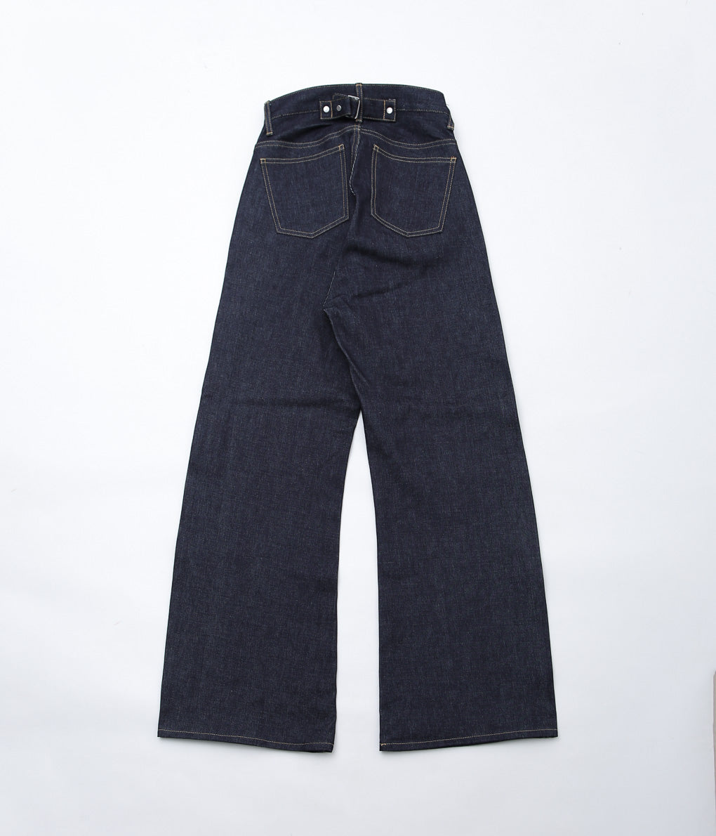 PAN ''DENIM BAGGY ROLL PANTS'' (RAW)