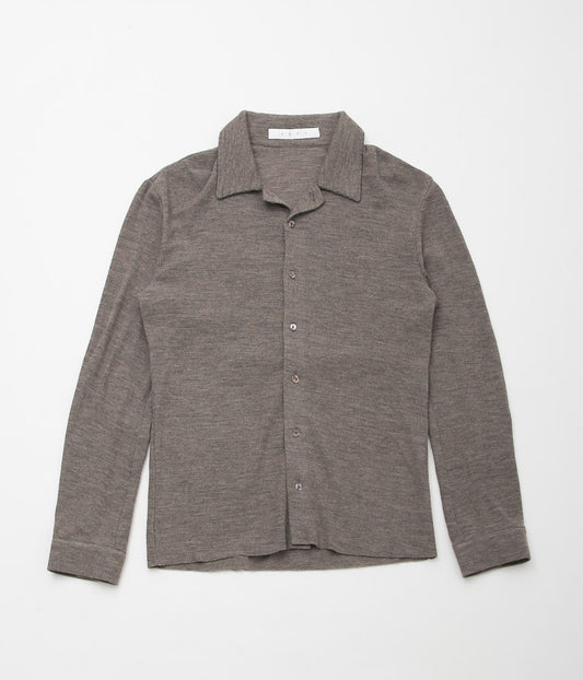 K`ANG ''MENS RELAXED FIT SHIRT'' (DARK SAND)