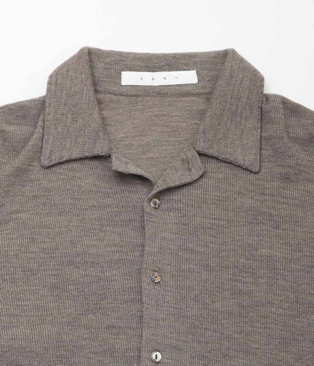 K`ANG ''MENS RELAXED FIT SHIRT'' (DARK SAND)