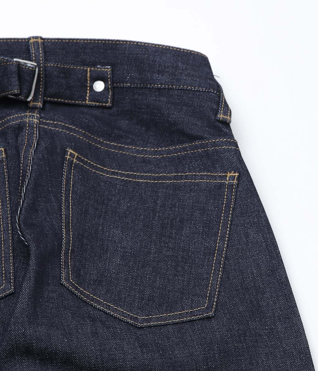 PAN ''DENIM BAGGY ROLL PANTS'' (RAW)