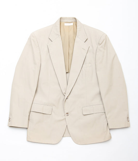 USED&VINTAGE ''BROOKS BROTHERS COTTON POLYESTER JACKET'' (L.BEIGE)