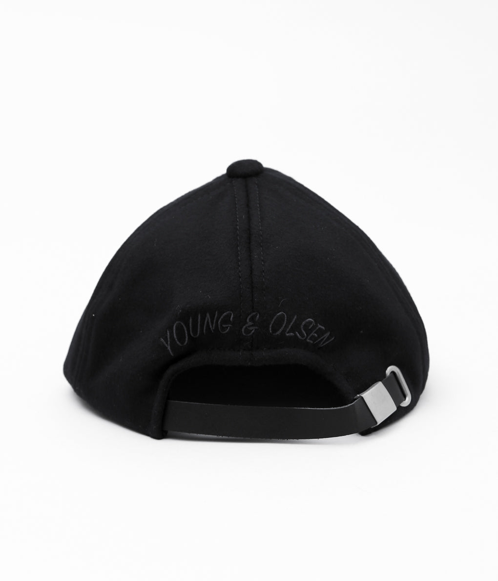 YOUNG&OLSEN THE DRYGOODS STORE ''Y&O CASHMERE CAP'' (BLACK)